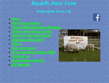 Tablet Screenshot of boydellsdairy.co.uk